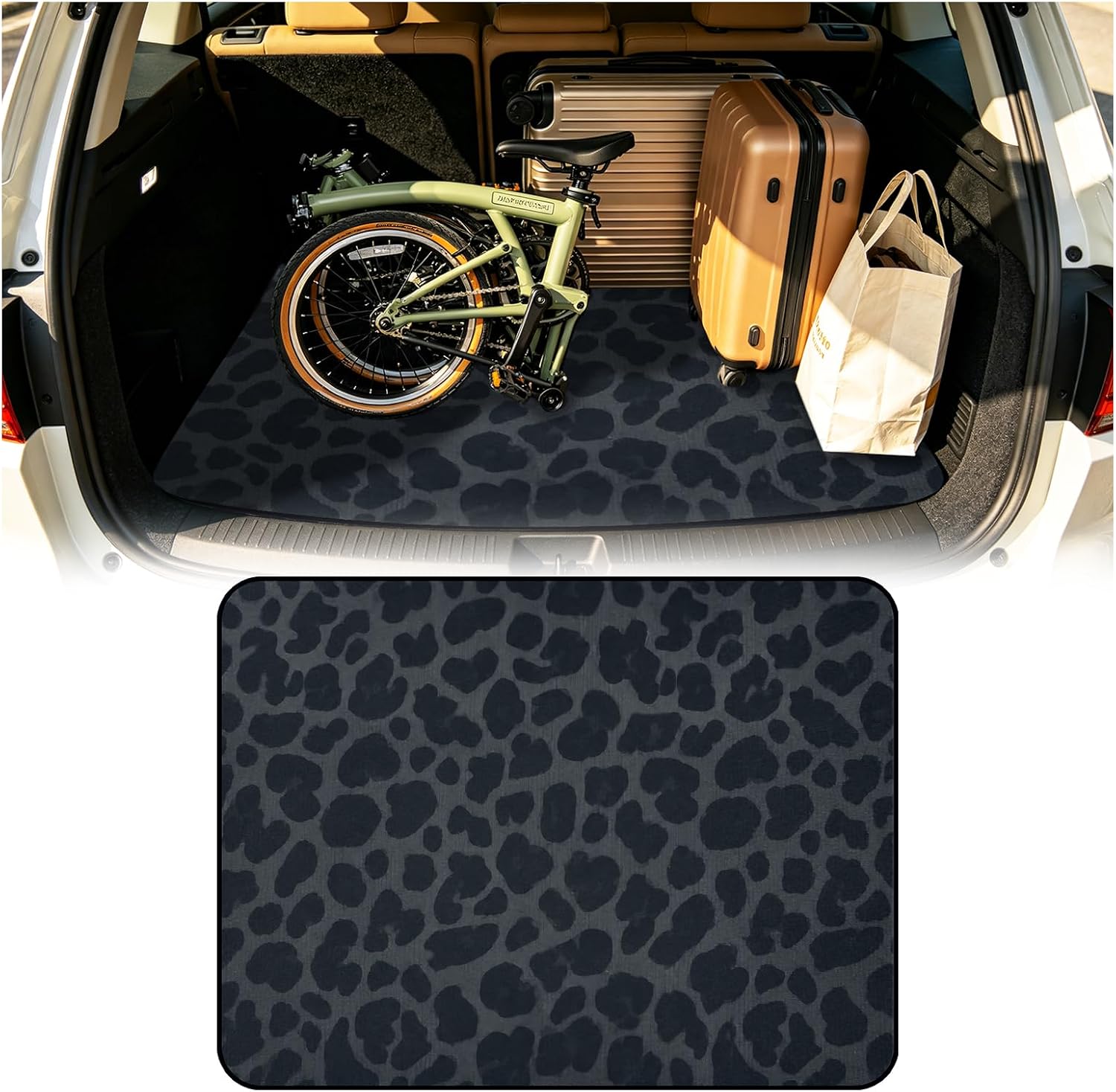 Leopard Print Cargo Mat