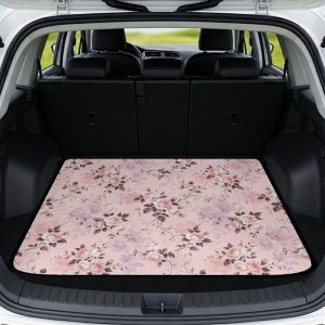 Rose Floral Car Boot Mat