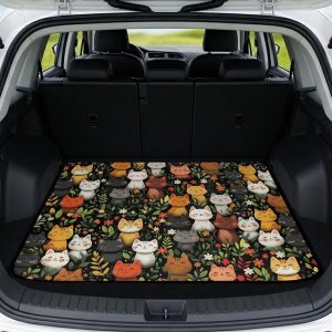 Cat Print Car Boot Liner